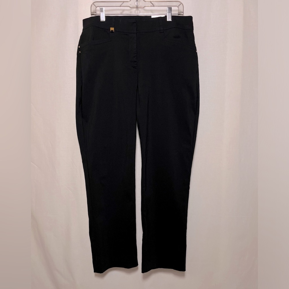 NWT JM Collection Straight Leg Pant size 12S
